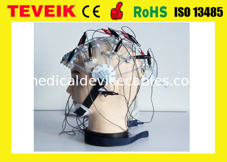 Руководство 20 отделяя крышку EEG с электродом покрынной меди серебряного хлорида