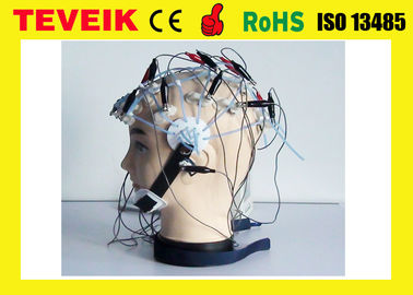 Цена по прейскуранту завода-изготовителя Neurofeedback отделяя 20 шляпу руководств медицинскую EEG с серебряным покрытым медным электродом