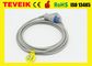 Вокруг 10 кабеля хобота Пин ЭКГ для монитора Датекс терпеливого, тип 3 кабель ЛЛ пациента руководств ЭКГ