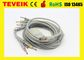 Совместимые кабель и леадвирес руководства ЭКГ/ЭКГ ХП М1770А 10 с стандартом ИЭК Банана4.0