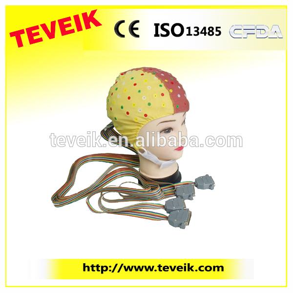Шляпа EEG, электрод олова, 20 руководств для машины eeg
