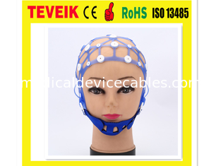 Медицинская отделяя крышка электрода силикона EEG Neurofeedback, 20 шляпа электрода EEG чашки руководств