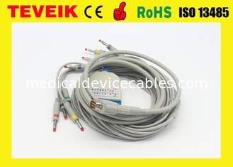 Совместимые кабель и леадвирес руководства ЭКГ/ЭКГ ХП М1770А 10 с стандартом ИЭК Банана4.0