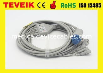 Медицинский Datex Cardiocap вокруг 10pin 5 кабеля leadwires ECG для терпеливого монитора