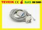 Медицинский кабель DB 15Pin ECG EKG leadwires Сименс Cardiostat 10 фабрики с кнопкой