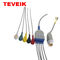 Кабель 5 Mindray медицинский многоразовый ECG водит щелчковый кабель хобота для Beneview T5 T6 T8